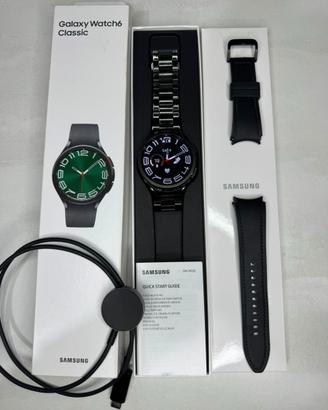 Samsung Galaxy Watch 6 Classic 47mm Nero