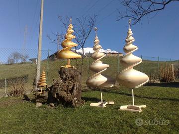 Albero di Natale ad assali a spirale.
