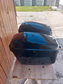 Borse rigide per moto kawasaki Vn classic 900