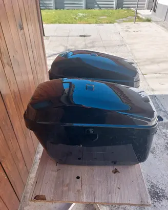 Borse rigide per moto kawasaki Vn classic 900