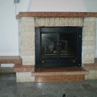 Termocamino CTM con rivestimento