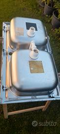 lavello inox usato 