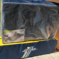 lettino da campeggio + materasso