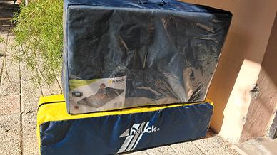 lettino da campeggio + materasso