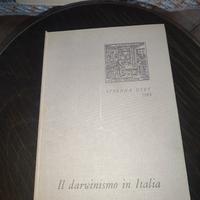Libro il darwinismo in italia strenna UTET 1983 
