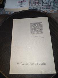 Libro il darwinismo in italia strenna UTET 1983 
