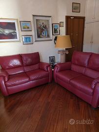 Divani pelle natuzzi boreaux