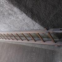 Scala in legno a pioli 2 pezzi