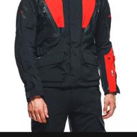 Giacca dainese Stelvio D-Air D-DryBlack / Lava-Red