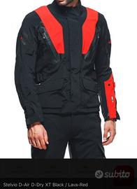 Giacca dainese Stelvio D-Air D-DryBlack / Lava-Red
