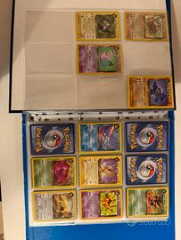 Lotto carte team rocket