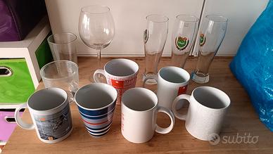 Bicchieri e tazze
