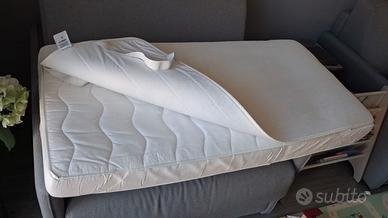 Materasso e coprimaterasso 60x120cm bambini