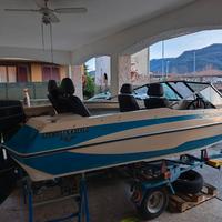 Barca Glastron carrello e motore