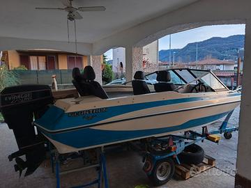 Barca Glastron carrello e motore