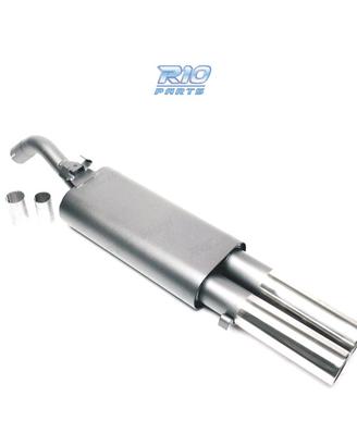 SILENZIATORE DI SCARICO PER VOLKSWAGEN VW GOLF II 