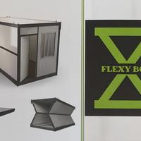 Box prefabbricato coibentato pieghevole FLEXY BOX