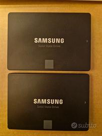 2x Samsung 850 EVO 250 GB 2,5" SATA III V-NAND SSD