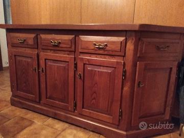 Armadio sala da pranzo/taverna in legno massiccio