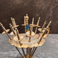 Dodici spade da cocktail toledo con supporto