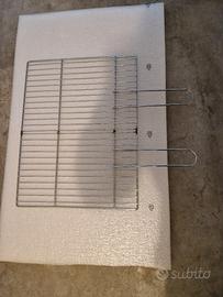 griglia per barbecue manici ripiegabili