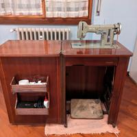 Macchina cucire Necchi BU serie Mira con mobile