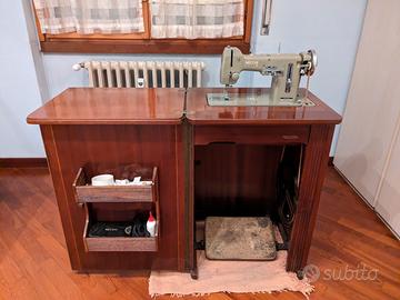 Macchina cucire Necchi BU serie Mira con mobile