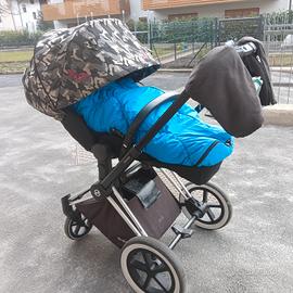 Trio Cybex Priam Platinum: ovetto, navicella e pas