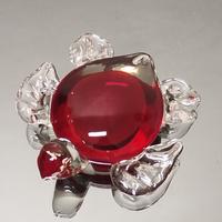 tartaruga in vetro di murano anni 70 