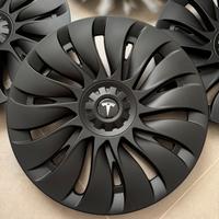 4 copri cerchi Storm neri - Tesla Model Y 19"