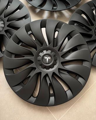 4 copri cerchi Storm neri - Tesla Model Y 19"