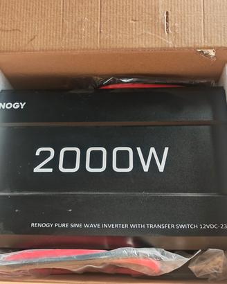 Inverter Renogi 2000W onda sinusoidale pura
