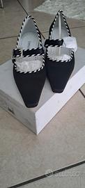 manolo blahnik zaera nere n37.5 come nuove 