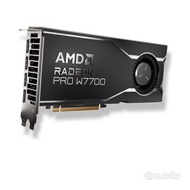 scheda grafica AMD Radeon PRO w7700  16 GB nuova