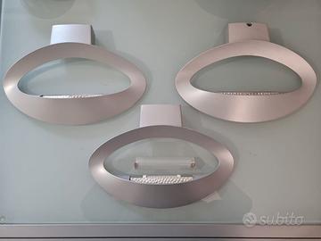Set 3 Lampade da parete Artemide Mesmeri