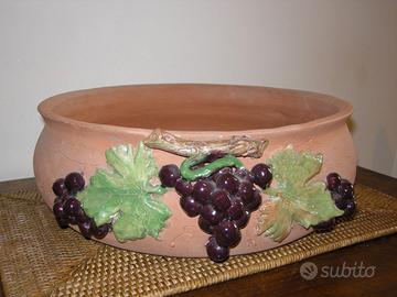 Portafrutta in terracotta
