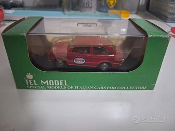 modellino tel model fiat 850 esso rosso 1/43