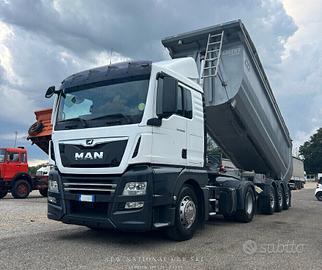 MAN TGX 500 TETTO BASSO CON VASCA RIBALTABILE