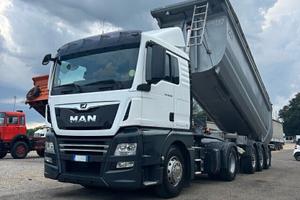 MAN TGX 500 TETTO BASSO CON VASCA RIBALTABILE