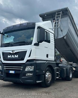 MAN TGX 500 TETTO BASSO CON VASCA RIBALTABILE