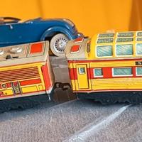 Trenino vintage in latta