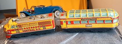 Trenino vintage in latta