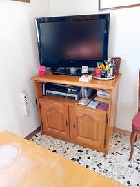porta tv in rovere