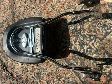 Schienale harley davidson sgancio rapido