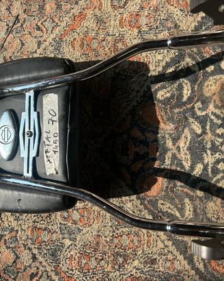 Schienale harley davidson sgancio rapido