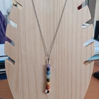 Collana con pietre dei 7 Chakra