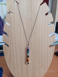 Collana con pietre dei 7 Chakra