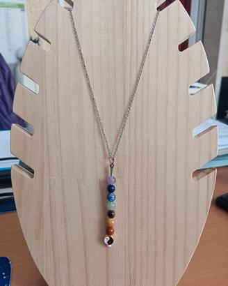 Collana con pietre dei 7 Chakra