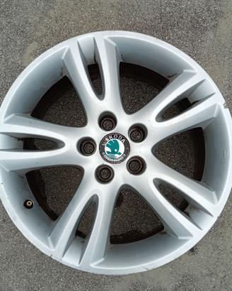 4 cerchioni in lega Skoda Fabia