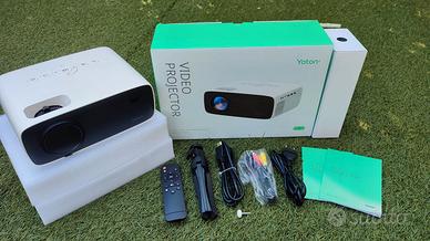 Videoproiettore 4K + telo avvolgibile